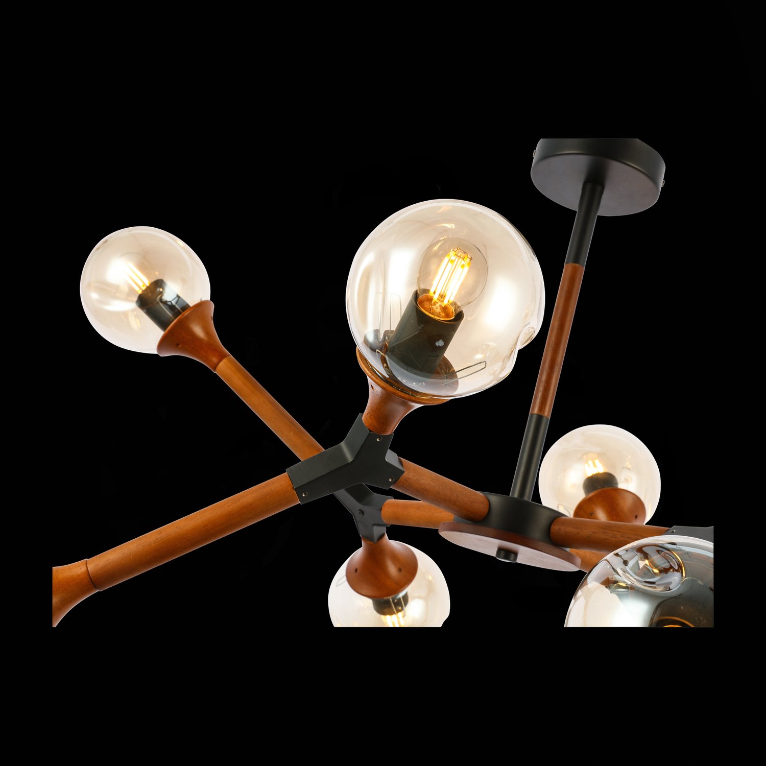 Дополнительная картинка Потолочная люстра Evoluce Raquel SLE109402-08