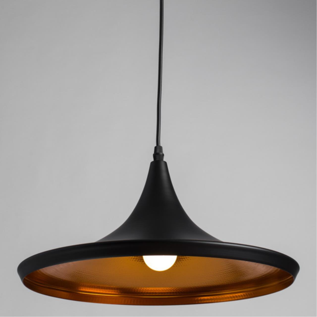 Картинка Подвесной светильник Arte Lamp Cappello A3406SP-1BK