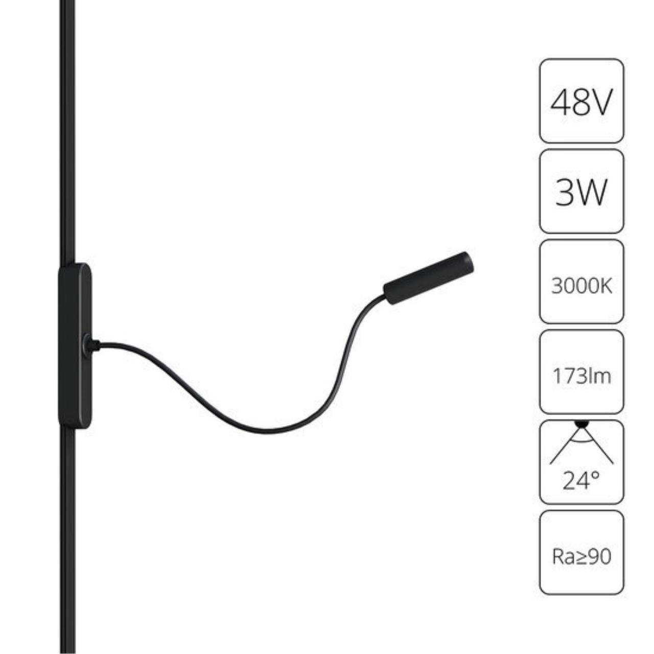 Картинка A1162PL-1BK Настенный светильник RAPID 