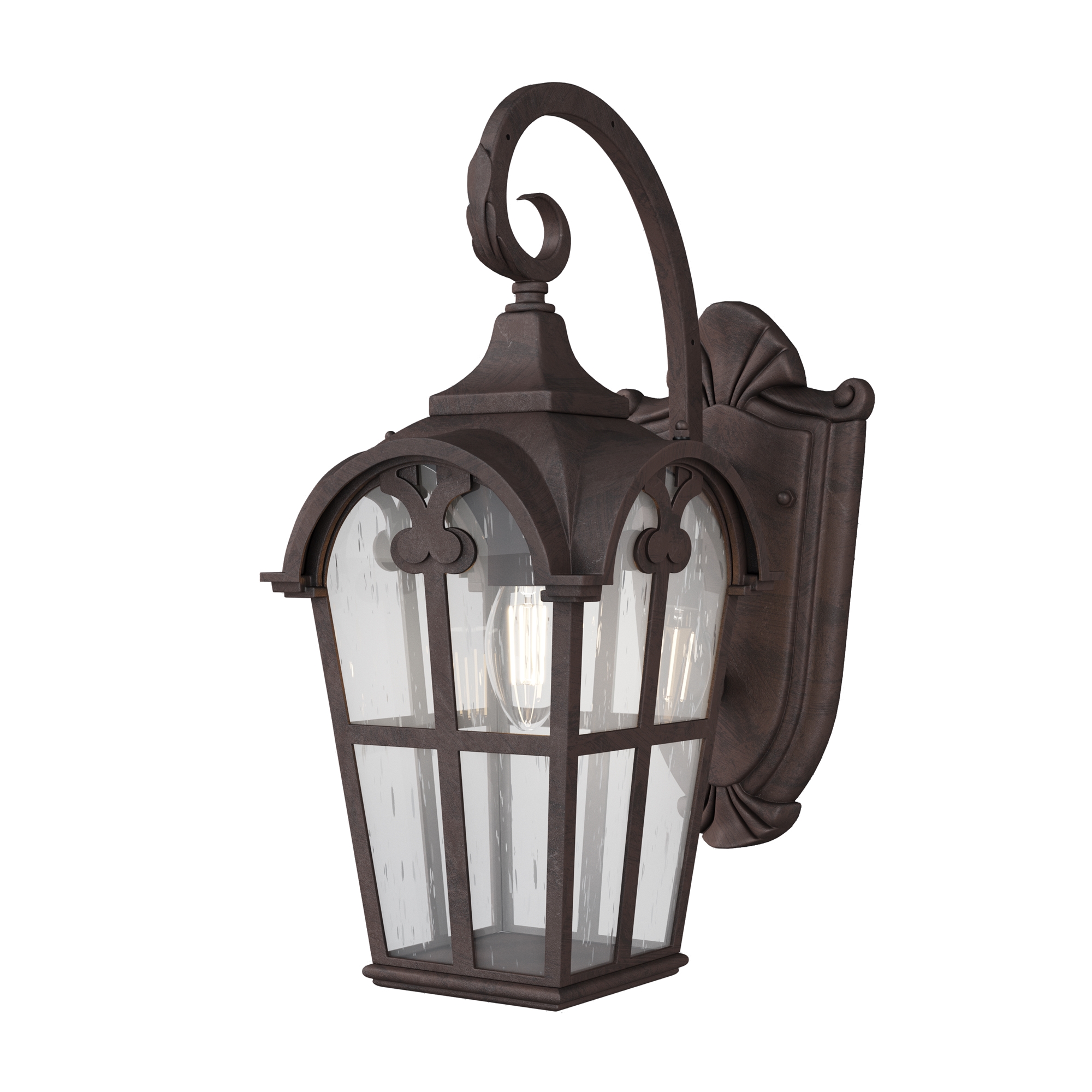 Дополнительная картинка Настенный светильник (бра) Outdoor O413WL-01BZ