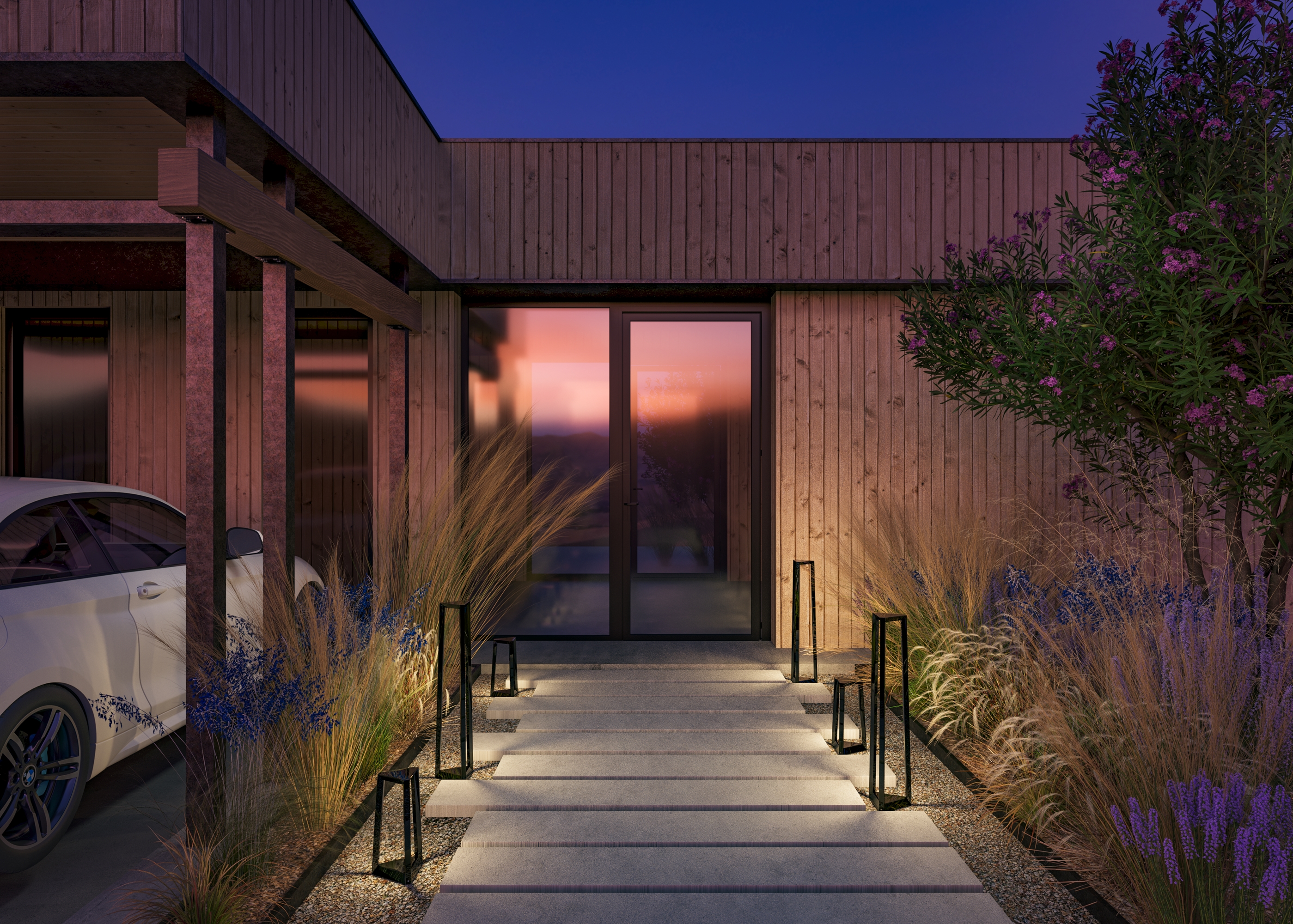 Дополнительная картинка Ландшафтный светильник Outdoor O466FL-L12B3K