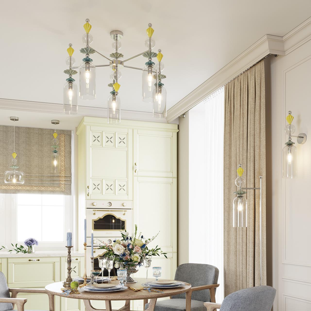 Картинка Бра Odeon Light Classic Bizet 4893/1WA