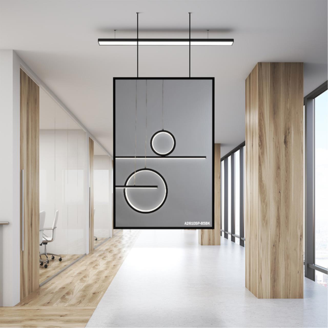 Картинка Подвесной светильник Arte Lamp POLARIS A2610SP-85BK