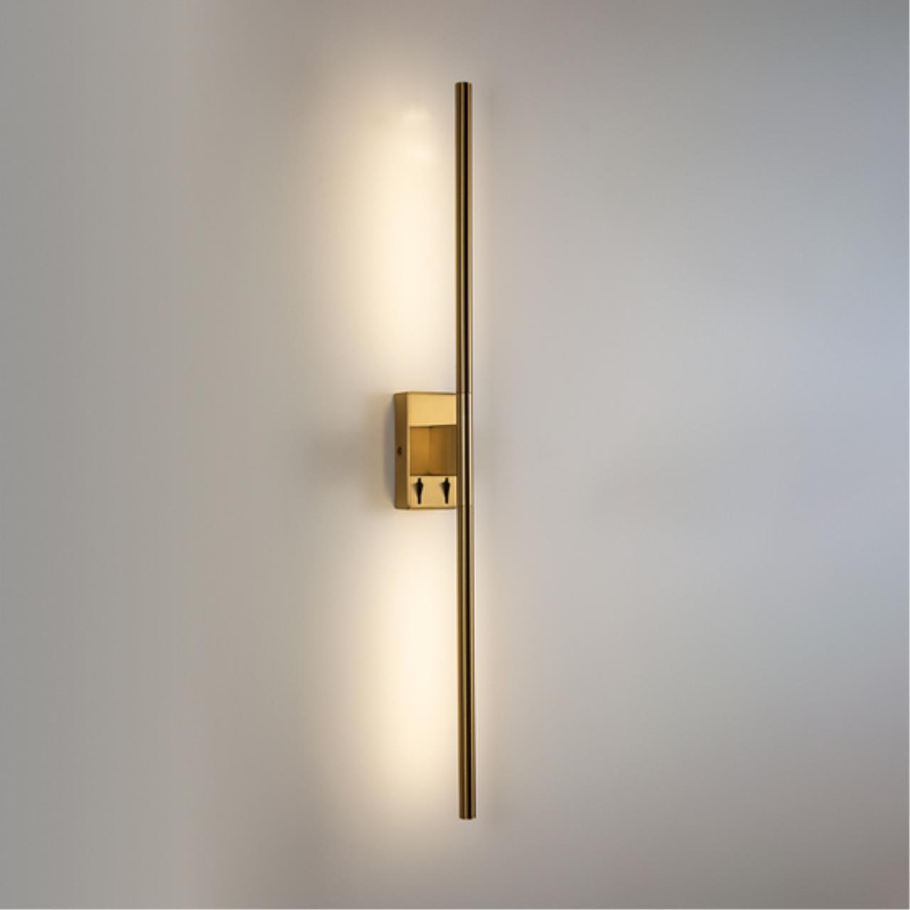 Картинка Настенный светильник Arte Lamp LINES A2029AP-1PB