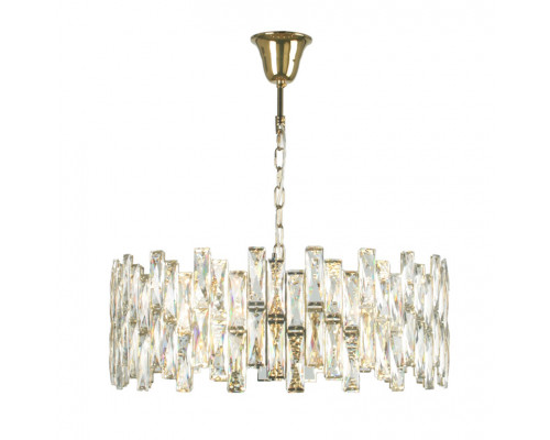 newport 10120 10123+5/c gold , люстра, gold clear crystal d63*h26 cm e14 8*40w, доставка по Казахстану 