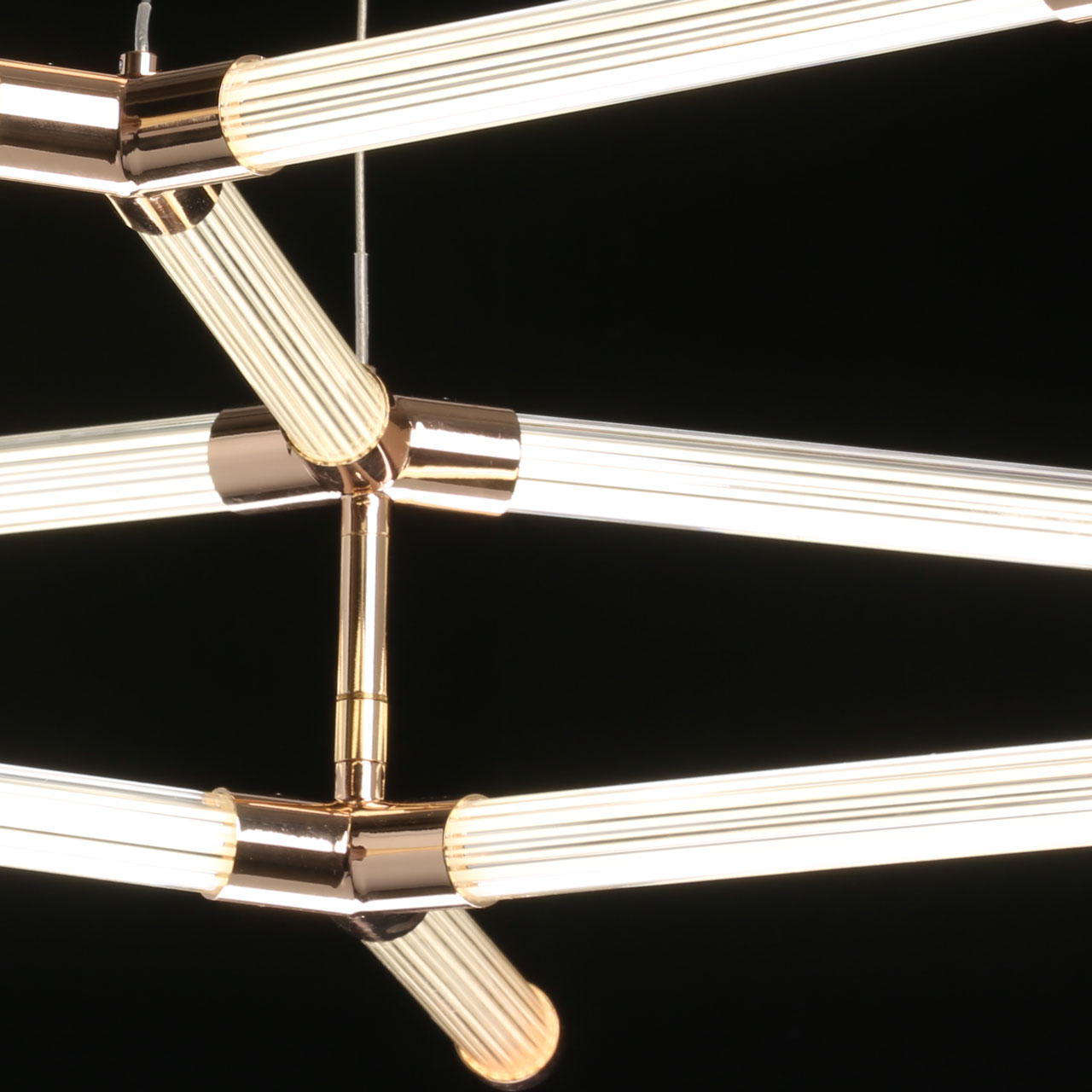 Дополнительная картинка Люстра RegenBogen Платлинг 661018501