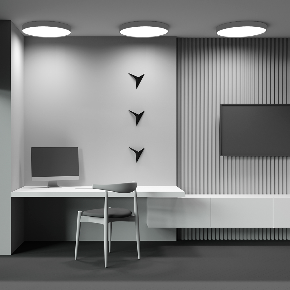 Картинка Потолочный светильник Technical C032CL-90W3K-RD-MG