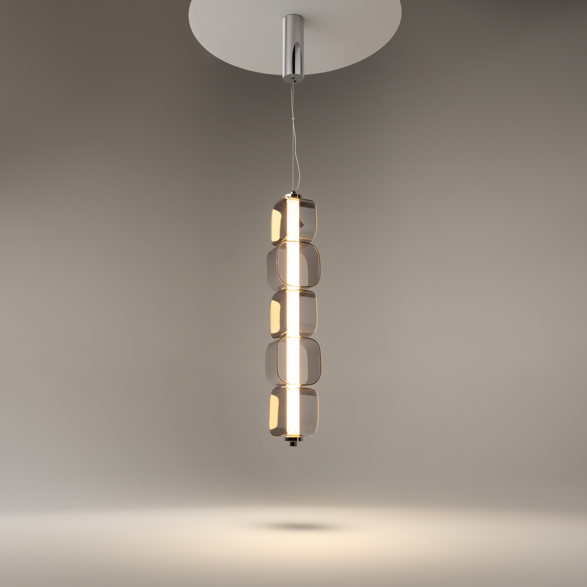 Дополнительная картинка Подвесной светильник Maytoni MOD381PL-L30CH3K