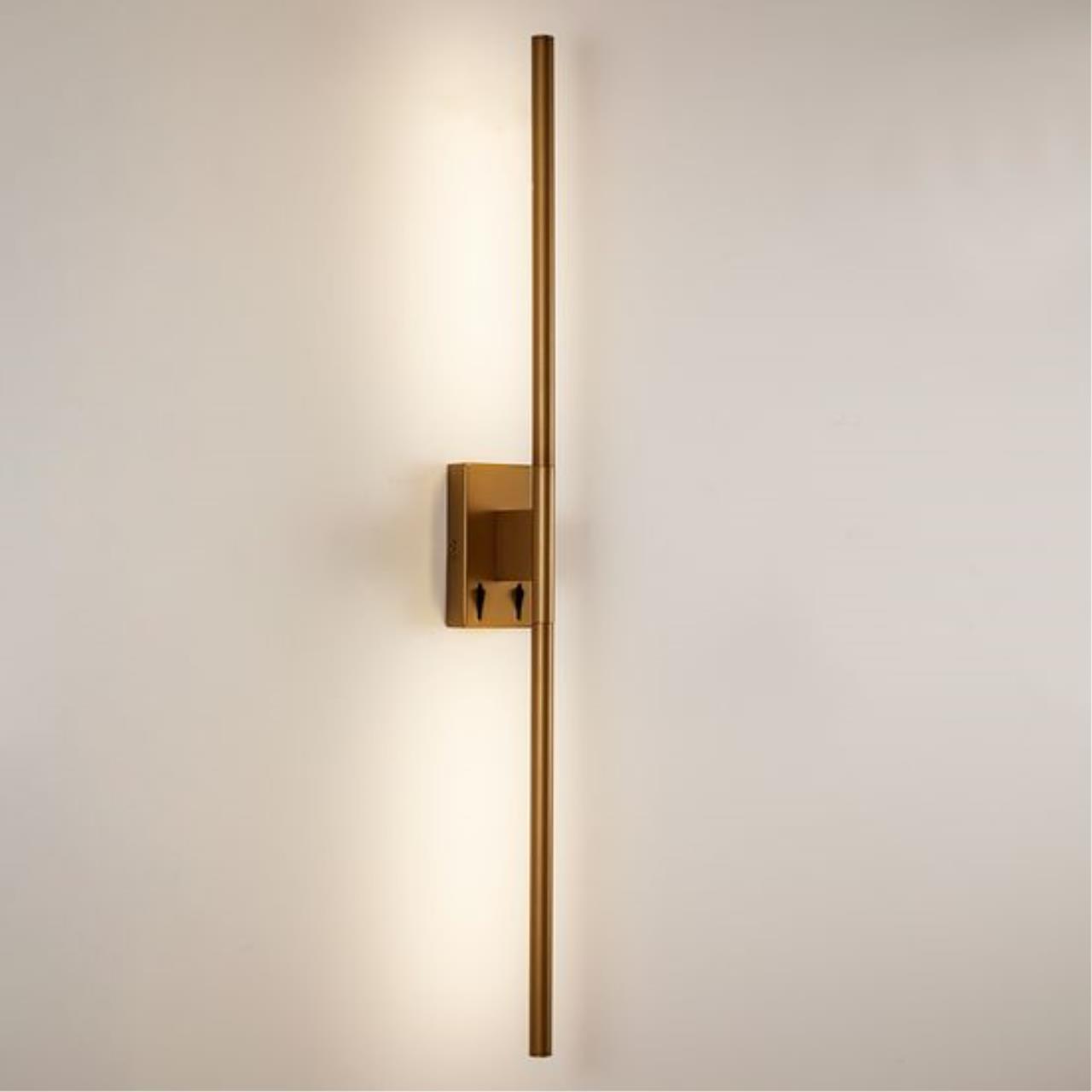 Картинка Настенный светильник Arte Lamp LINES A2029AP-1GO