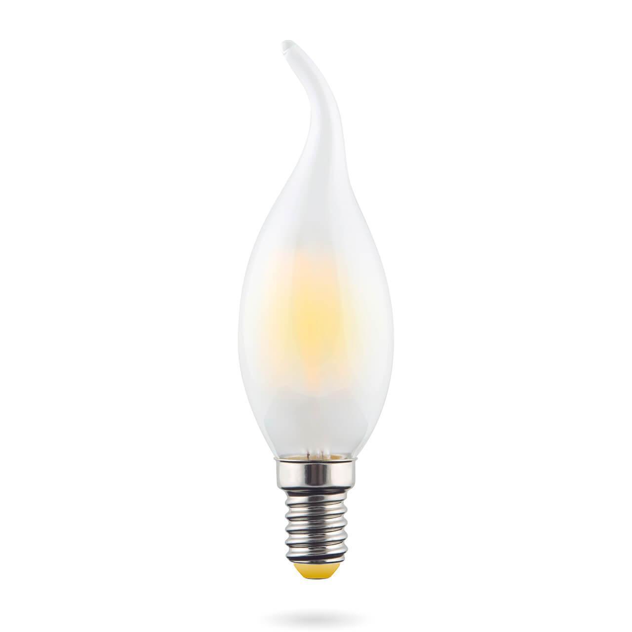 Картинка Лампа светодиодная филаментная Voltega E14 6W 2800К матовая VG10-CW2E14warm6W-F 7025