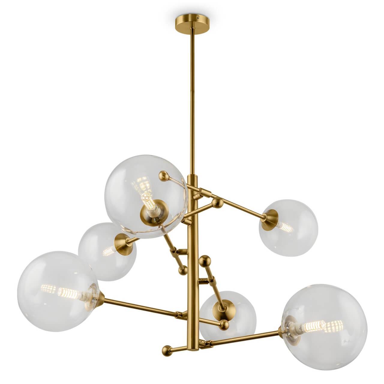 Дополнительная картинка Подвесная люстра Freya Maddison FR5115PL-06BZ