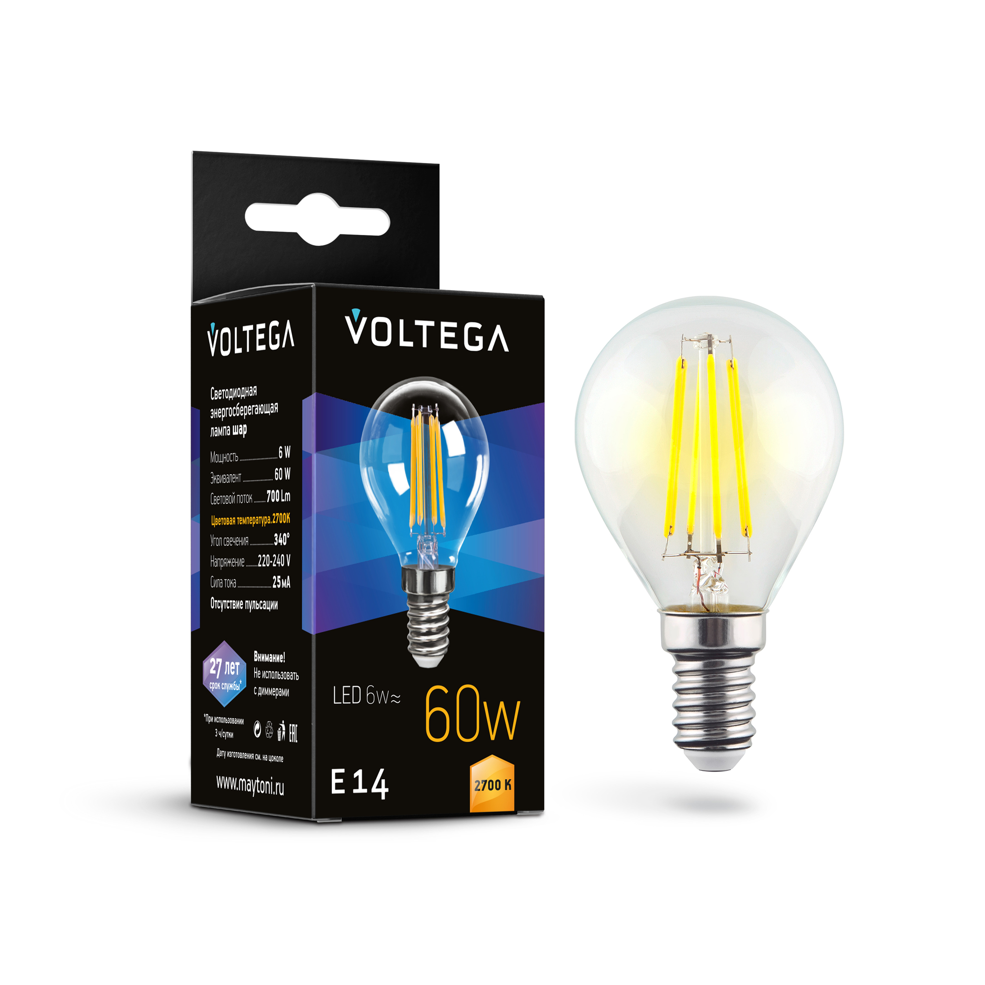 Картинка Лампочка Voltega 7212