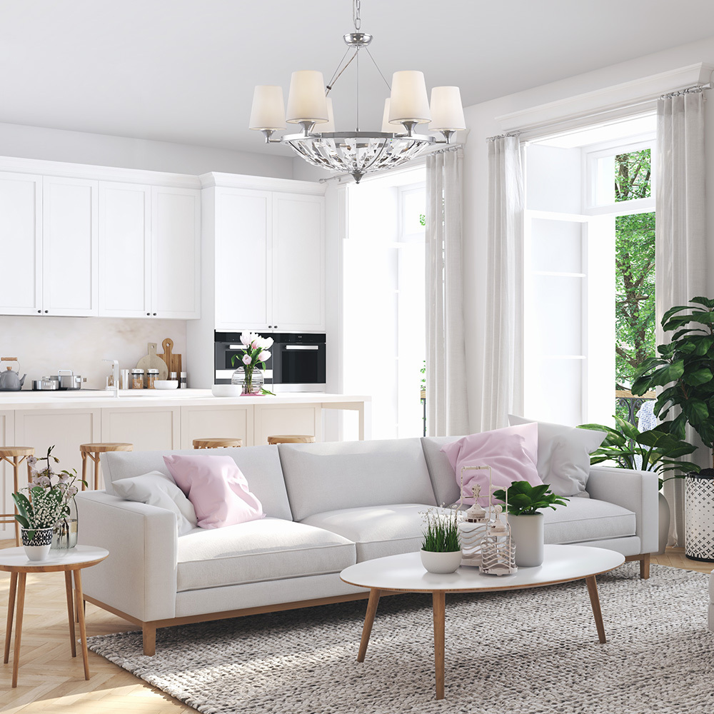 Дополнительная картинка Подвесной светильник Maytoni Pantheon H021PL-06CH