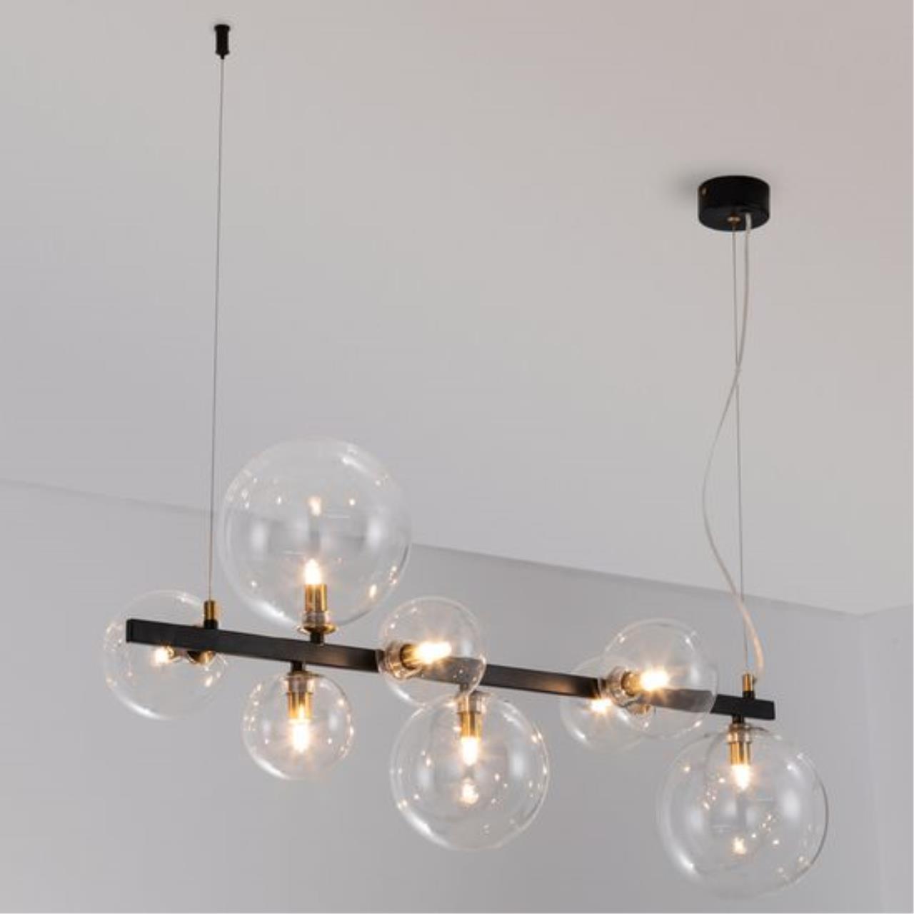 Дополнительная картинка Светильник подвесной Arte Lamp Vincent A7790SP-8BK