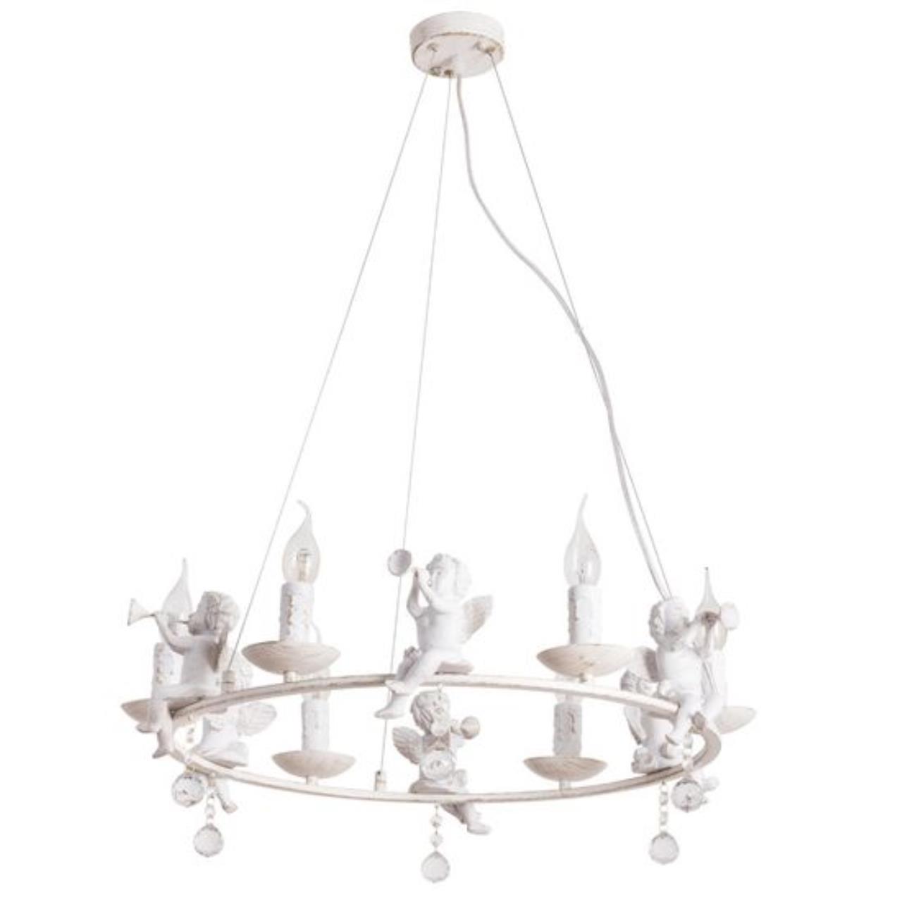 Дополнительная картинка Подвесная люстра Arte Lamp Amur A1133SP-6WG