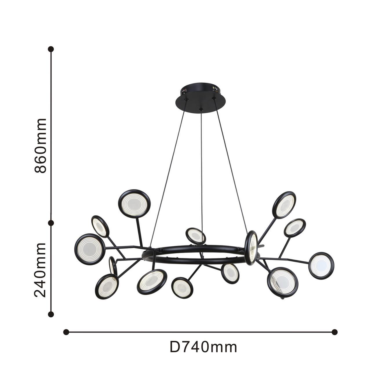 Дополнительная картинка Подвесной светильник Mugs 4252-15P