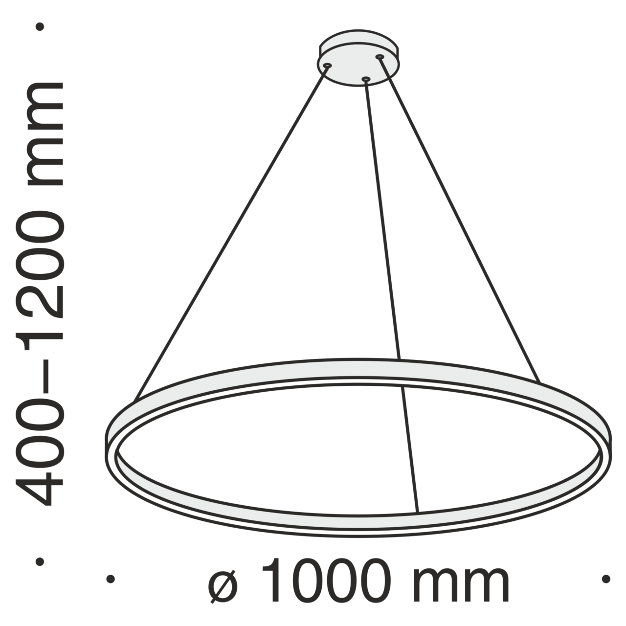 Дополнительная картинка Подвесной светодиодный светильник Maytoni Rim MOD058PL-L54BS4K