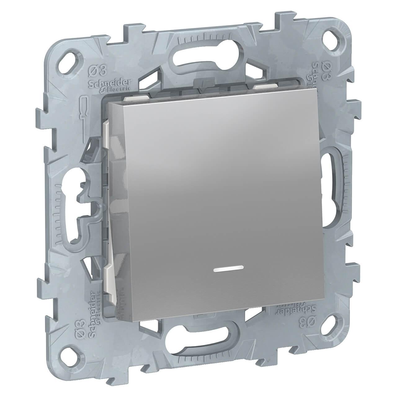 Выключатель одноклавишный Schneider Electric Unica New NU520630N