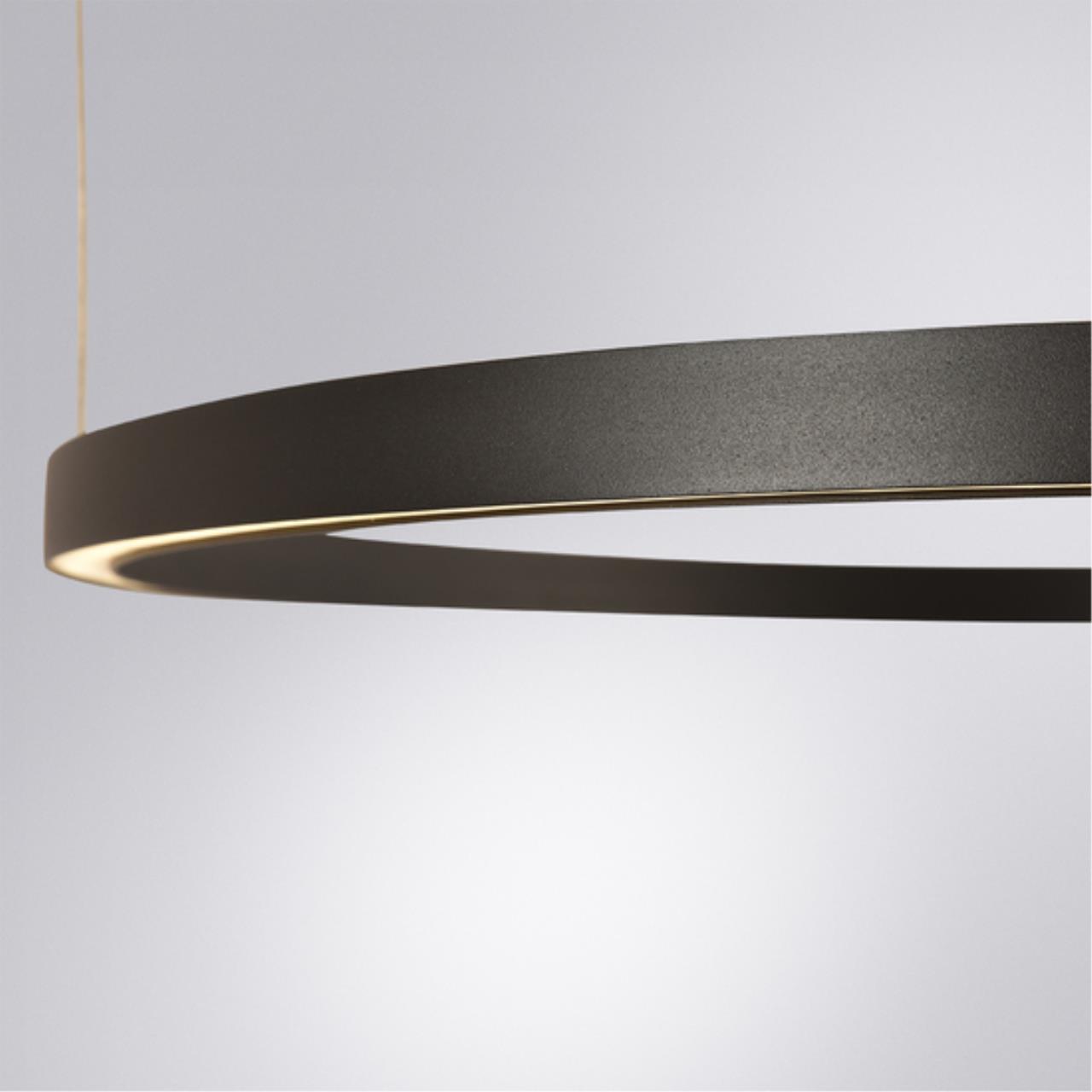 Подвесной светильник Arte Lamp SMOOTH A2223SP-1BK — фото 2