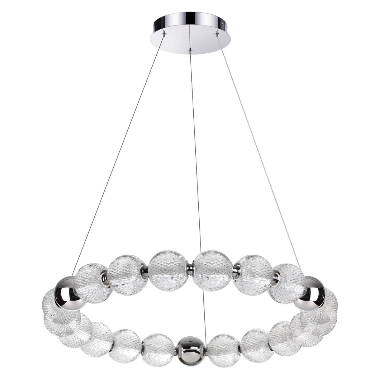 Дополнительная картинка 5007/60L L-VISION ODL24 463 Подвесной светильник LED 60W 4000K 4987лм CRYSTAL