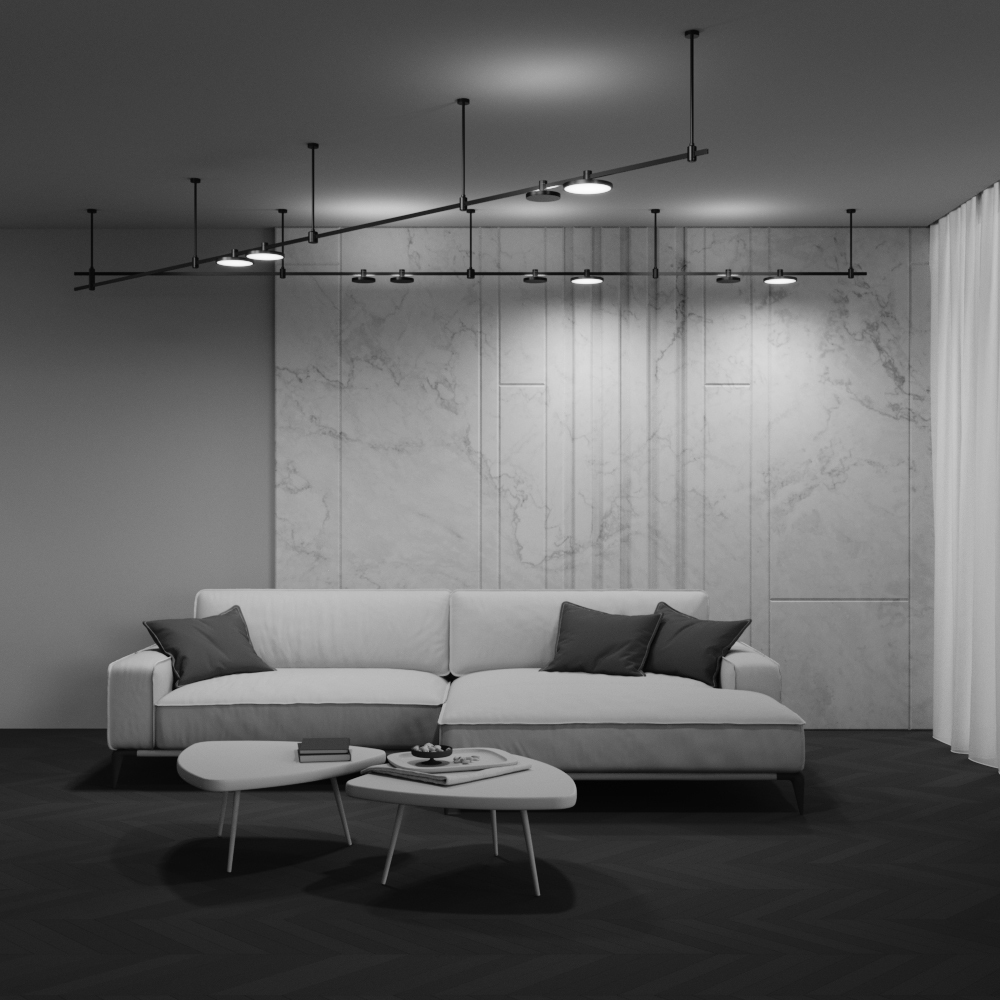 Дополнительная картинка Трековый светильник Technical TR153-1-10W3K-B