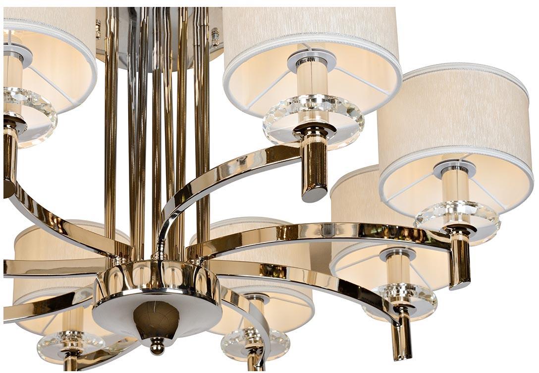 Картинка Потолочная люстра iLamp Fusion 88396/8 CR