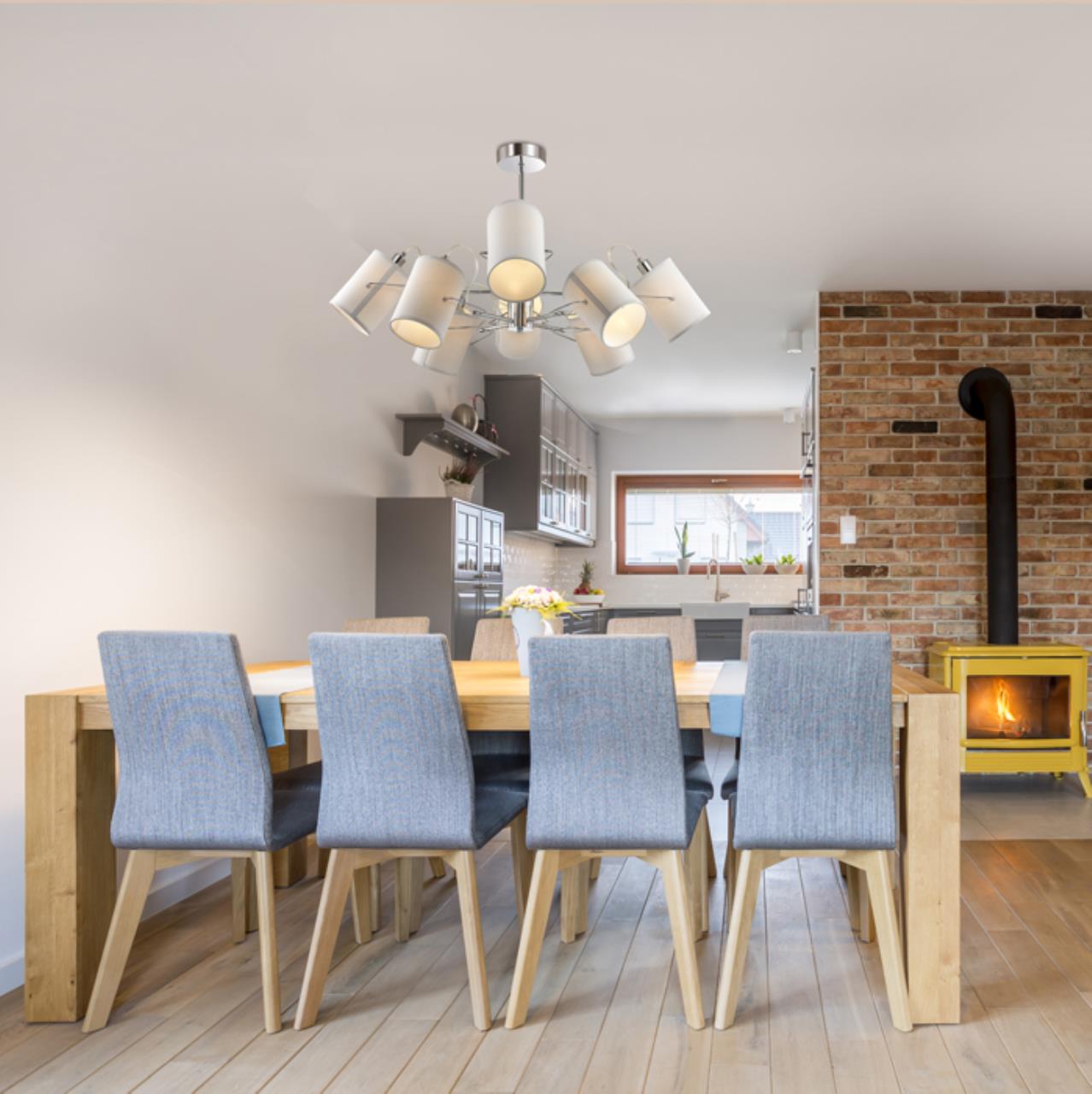 Картинка Потолочная люстра Lumion Visario 3522/8C