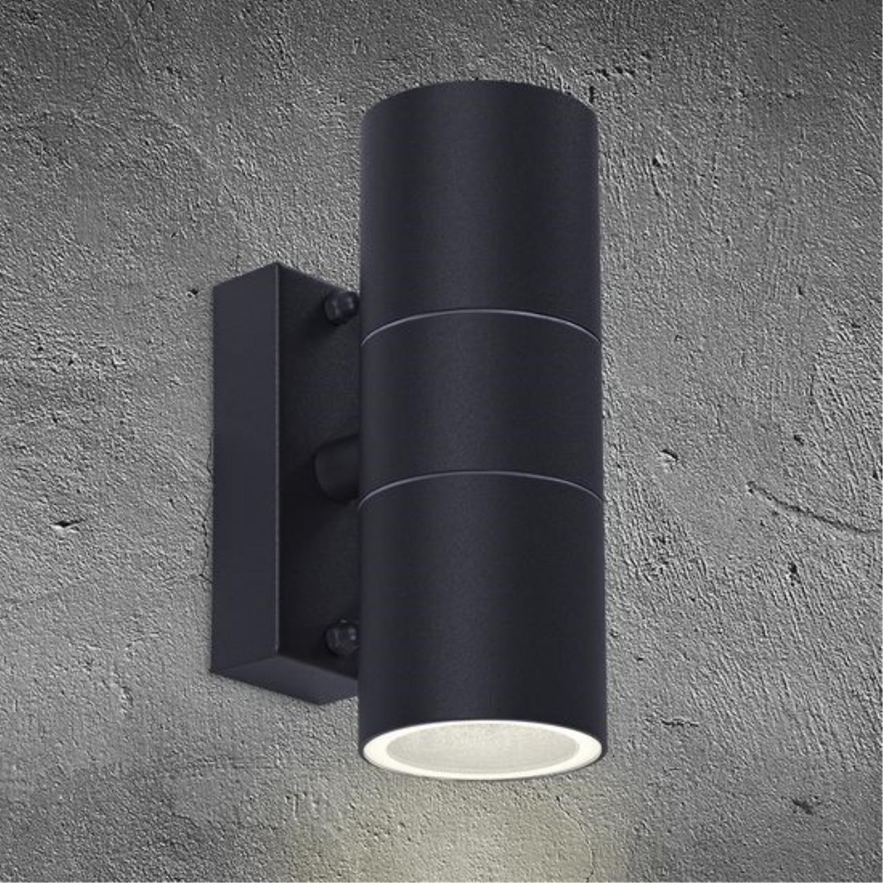 Картинка Уличный настенный светильник Arte Lamp Sonaglio A3302AL-2BK