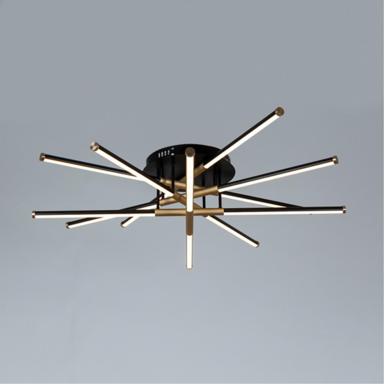Дополнительная картинка Потолочный светильник Arte Lamp FERNANDO A2199PL-6BK