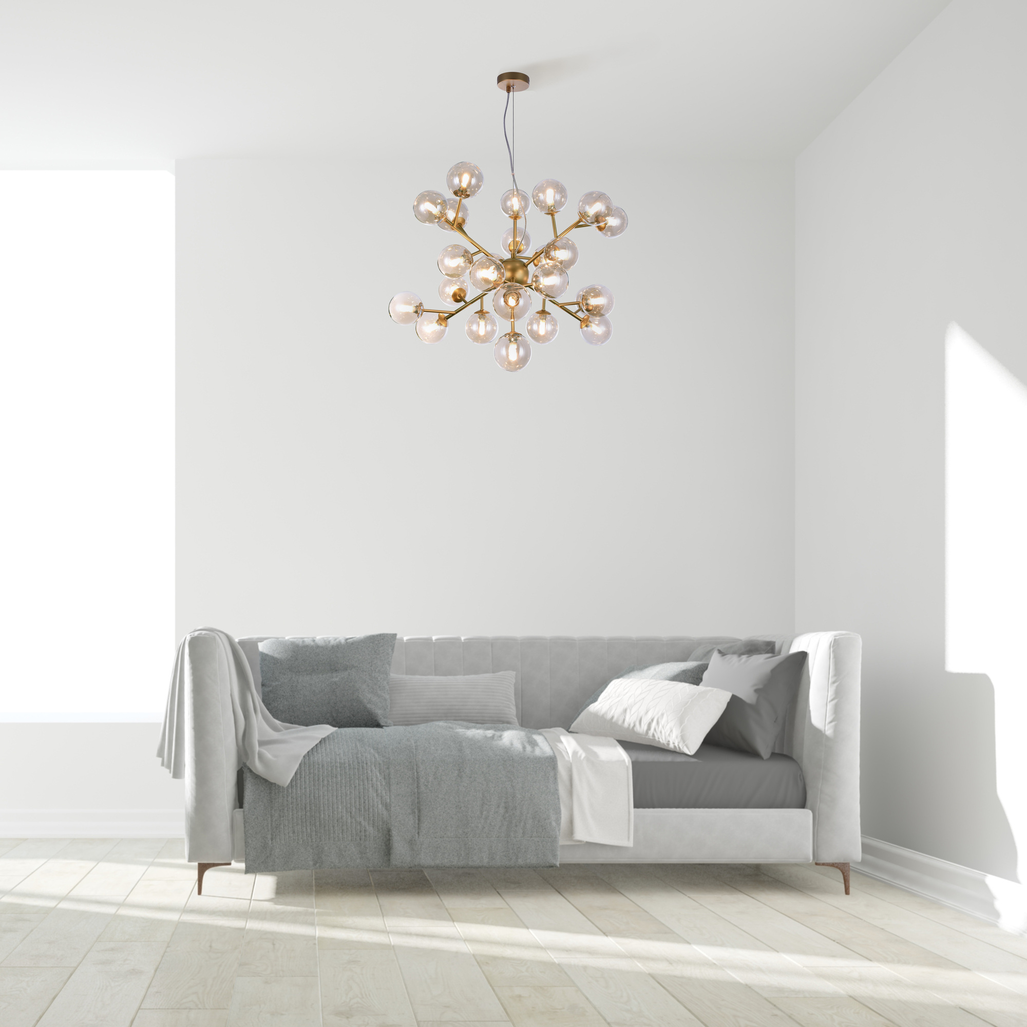 Дополнительная картинка Подвесной светильник Maytoni Dallas MOD545PL-24G