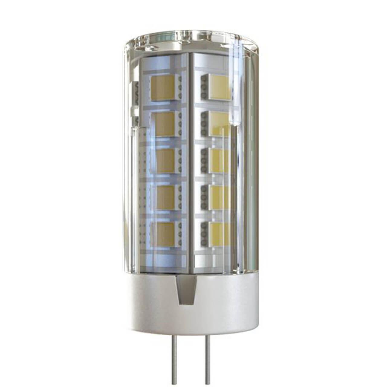 Картинка Лампа светодиодная Voltega G4 4W 2800К прозрачная VG9-K1G4warm4W-12 7030