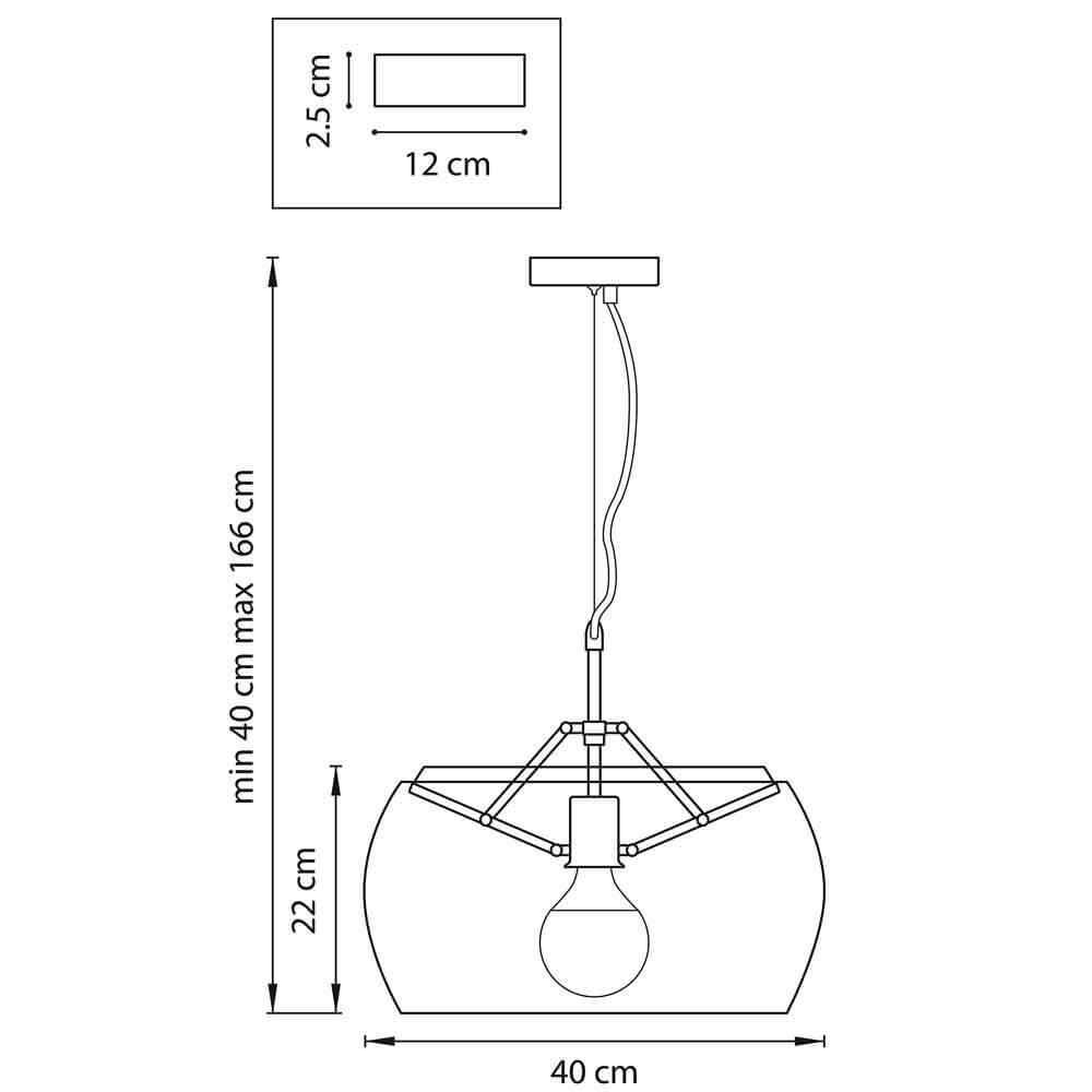 Картинка Подвесной светильник Lightstar Acquario 752010