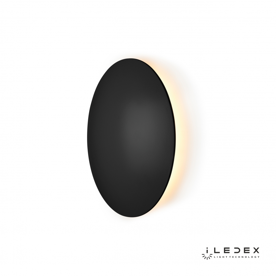 Настенный светодиодный светильник iLedex Lunar ZD8102-18W BK — фото 2