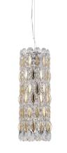 светильник подвесной crystal lux lirica sp3 chrome/gold-transparent crystal lux 2201/203, доставка по Казахстану 