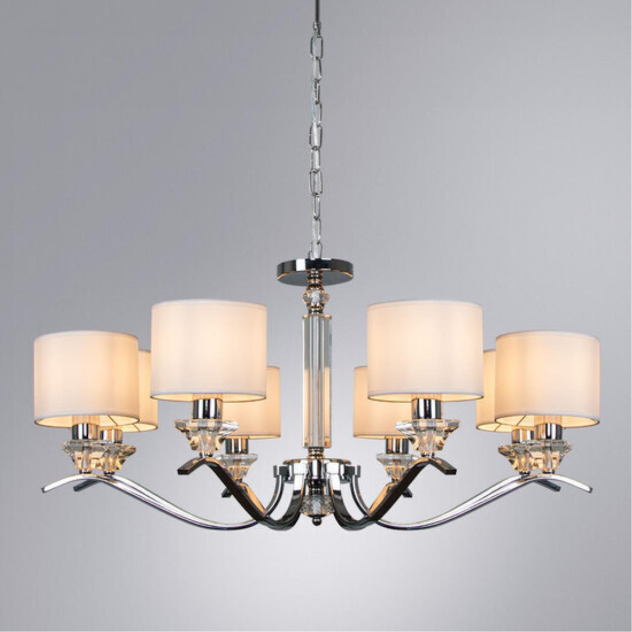 Подвесная люстра Arte Lamp ALHENA A4091LM-8CC — фото 3