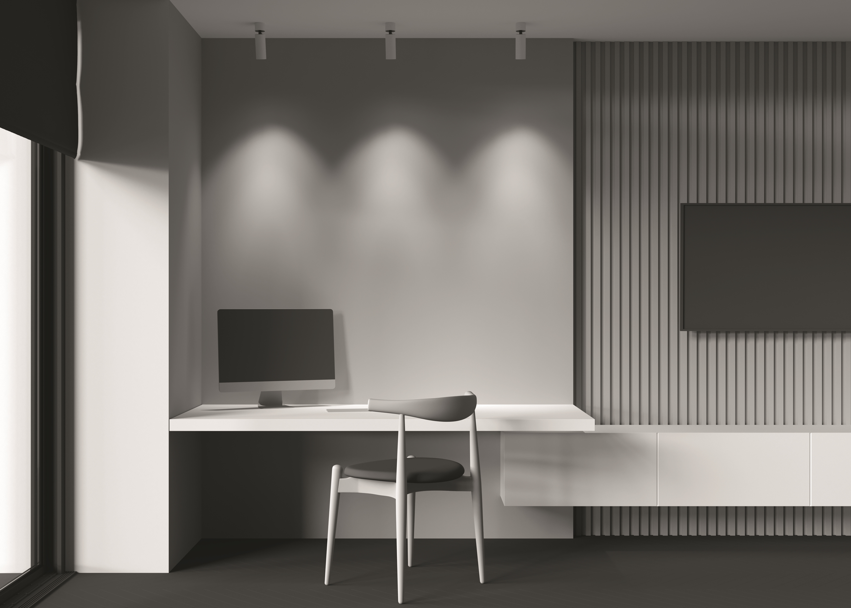 Картинка Потолочный светильник Technical C055CL-L12W3K-W-W