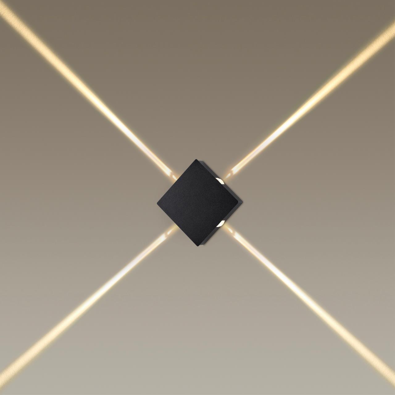 Картинка Настенный светодиодный светильник Odeon Light Hightech Vista 4259/8WL