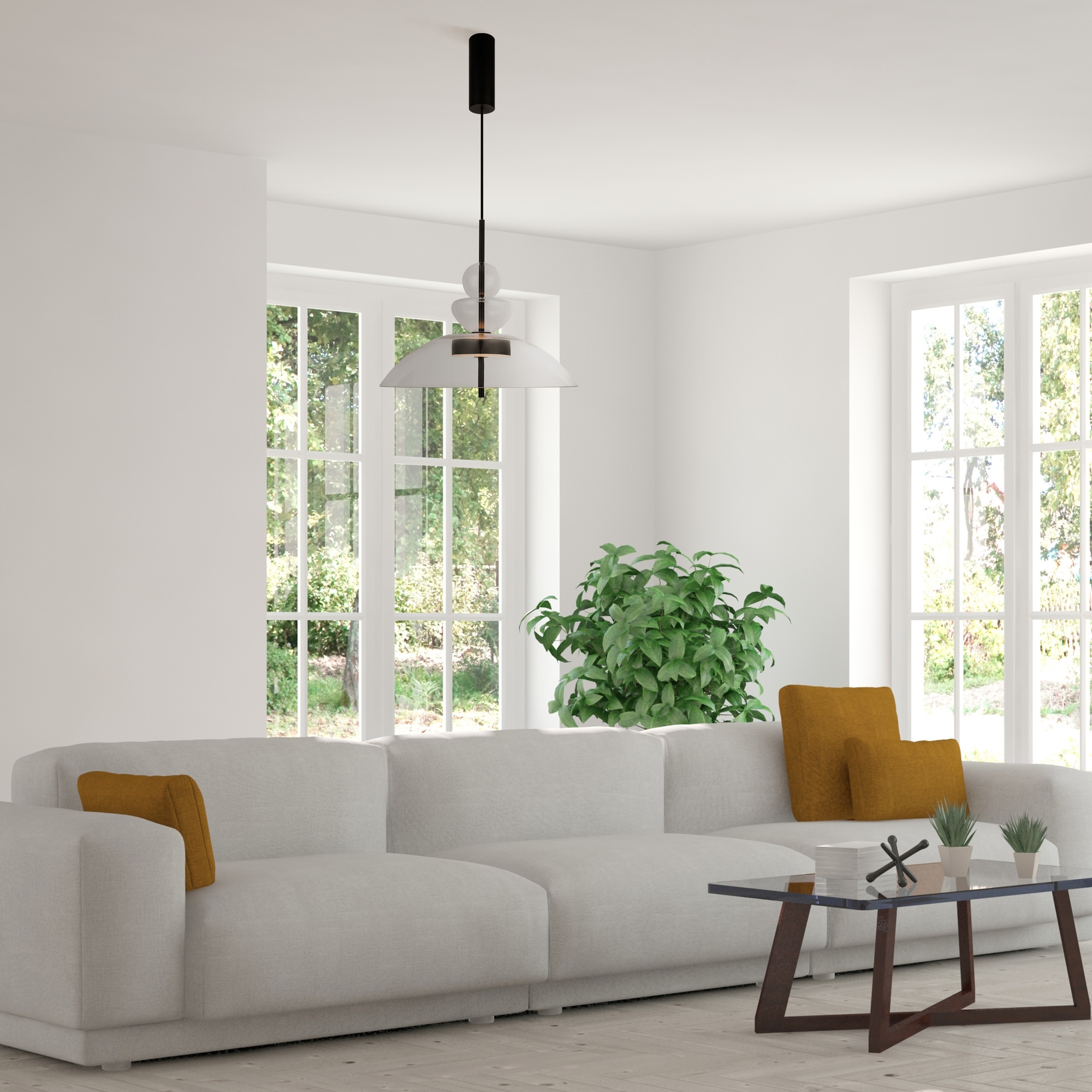 Дополнительная картинка Подвесной светильник Maytoni MOD185PL-L6B3K3