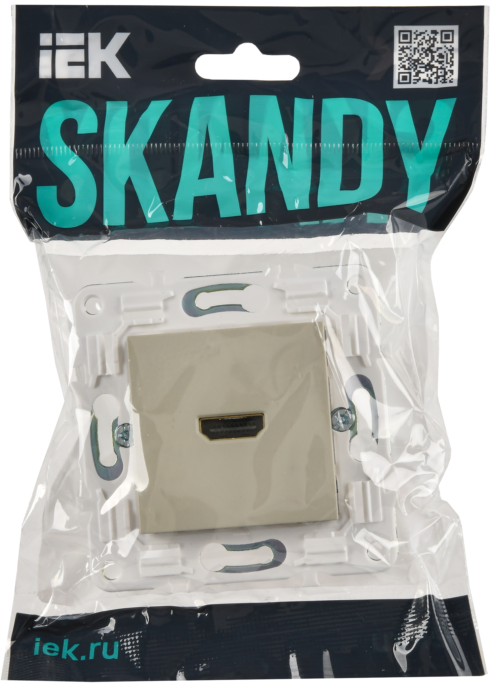 SKANDY Роз. HDMI SK-H01B беж. IEK — фото 3