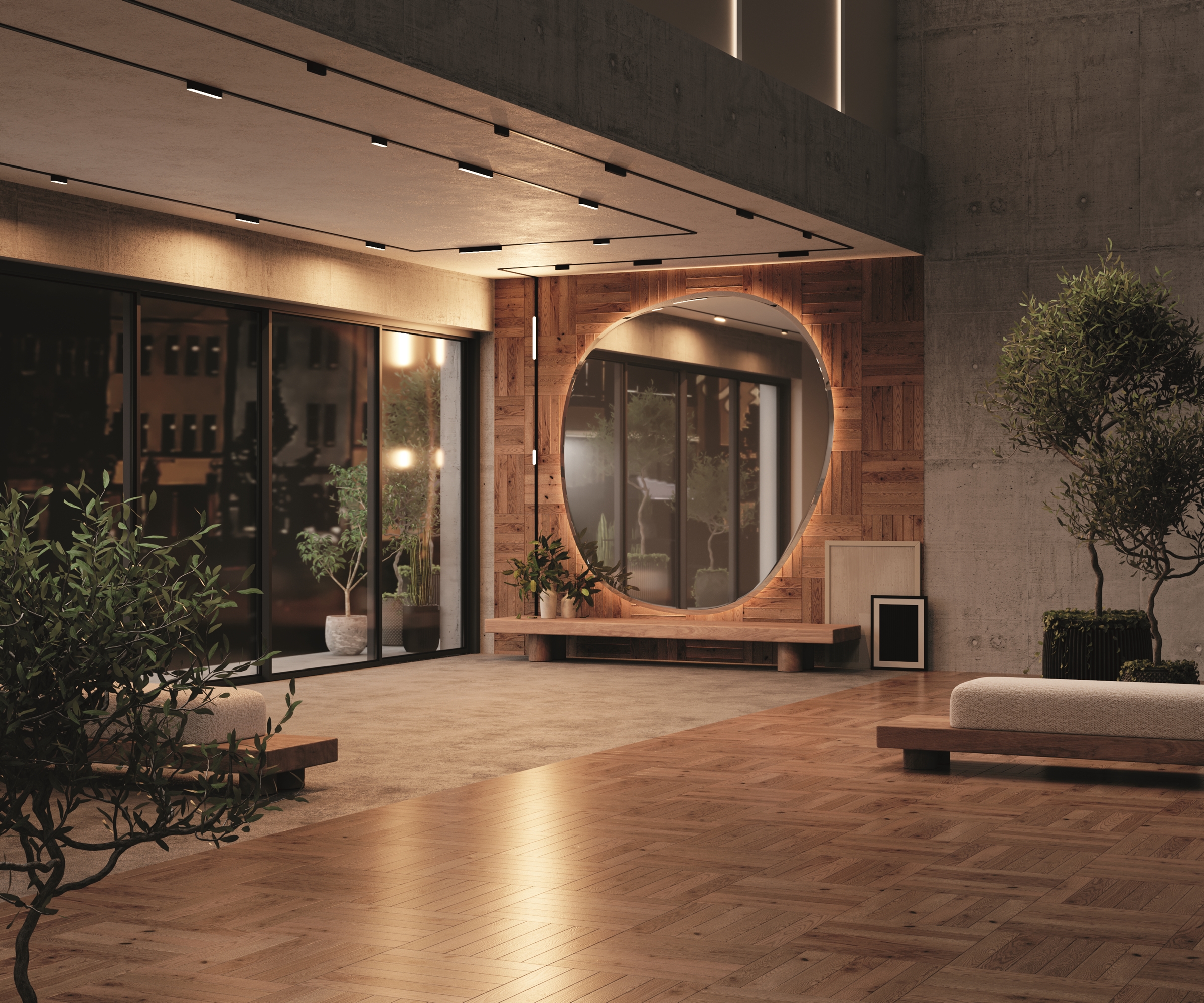 Картинка Трековый светильник Technical TR080-1-12W3K-B