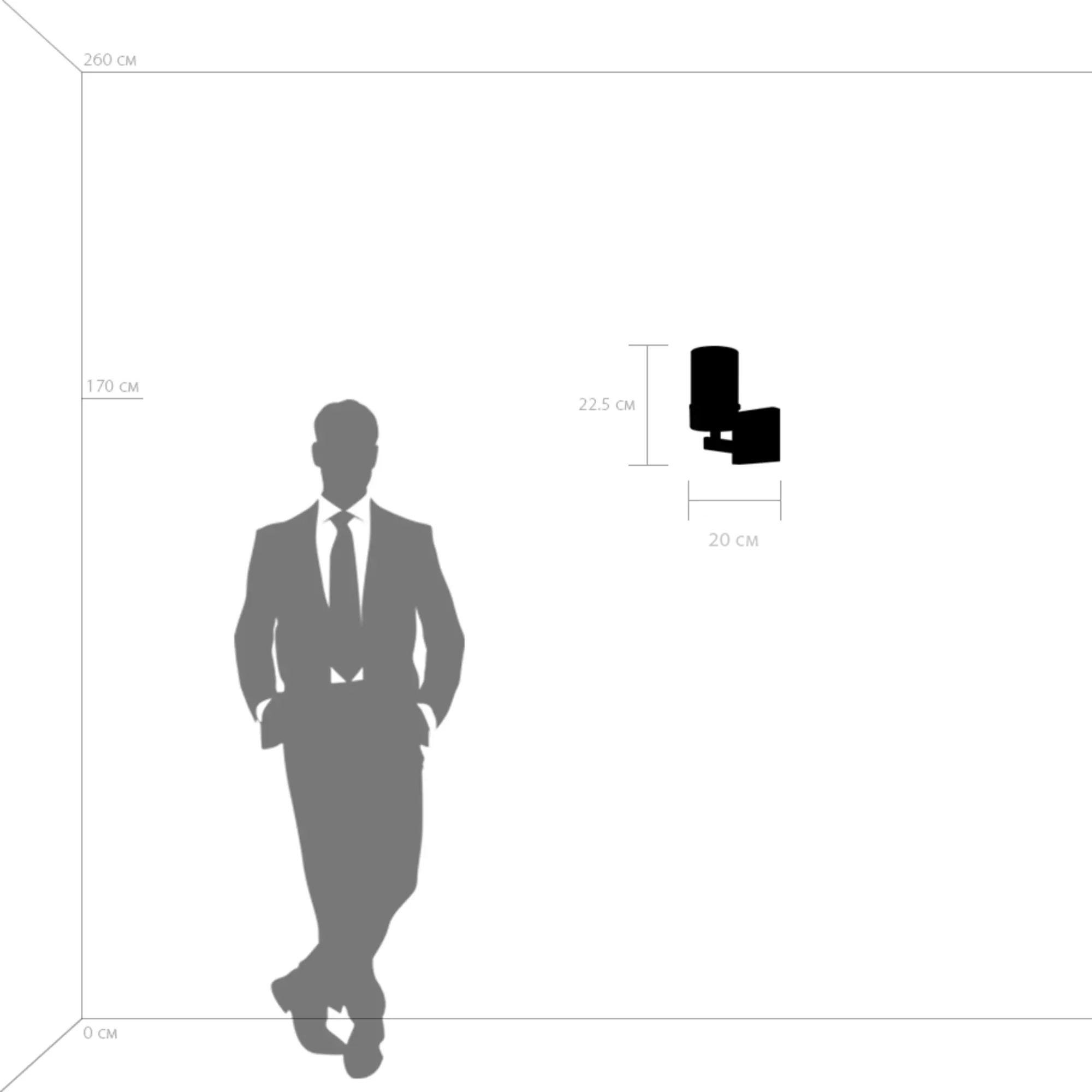 Картинка Бра Lightstar Cero 731617