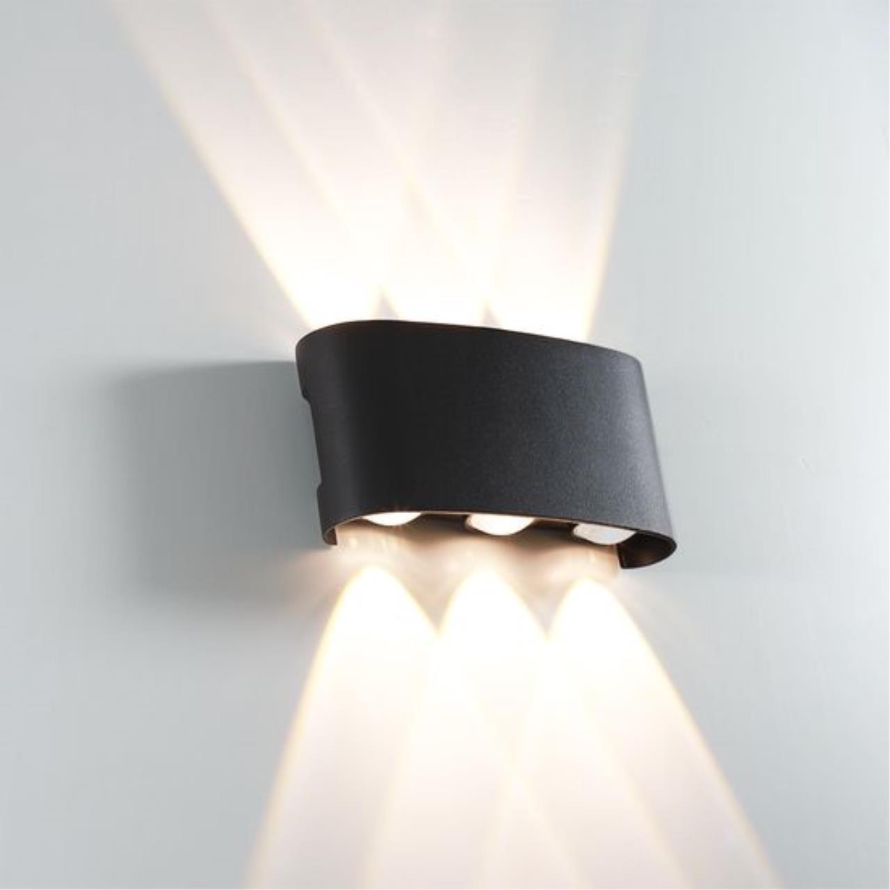 Настенный уличный светильник Arte Lamp BOSTO A3122AL-6BK светильники