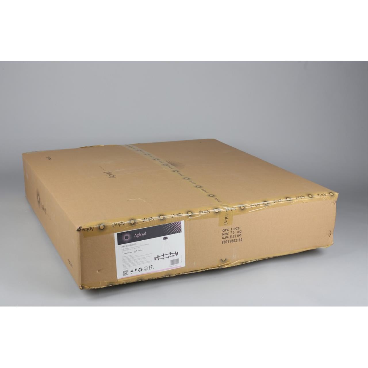 Картинка Подвесная светодионая люстра Aployt Klarcia APL.037.03.120