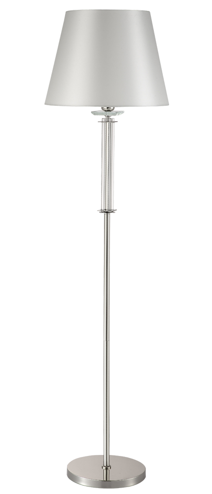 Торшер Crystal Lux NICOLAS PT1 NICKEL/WHITE Crystal Lux 3400/601 — фото 4