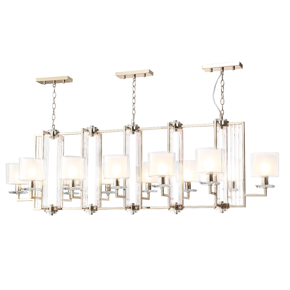 Дополнительная картинка Подвесной светильник Crystal Lux NICOLAS 3401/312L