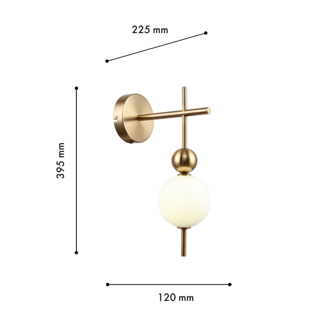 Дополнительная картинка Настенный светильник Chantra 4088-1W