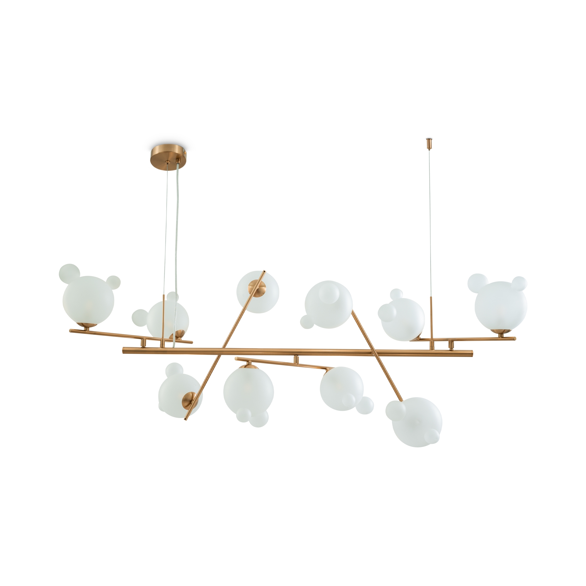 Дополнительная картинка Подвесной светильник Freya FR5374PL-10BS