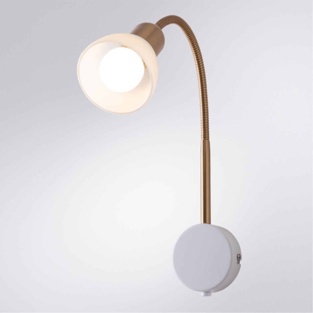 Дополнительная картинка Бра Arte Lamp Falena A3116AP-1WH