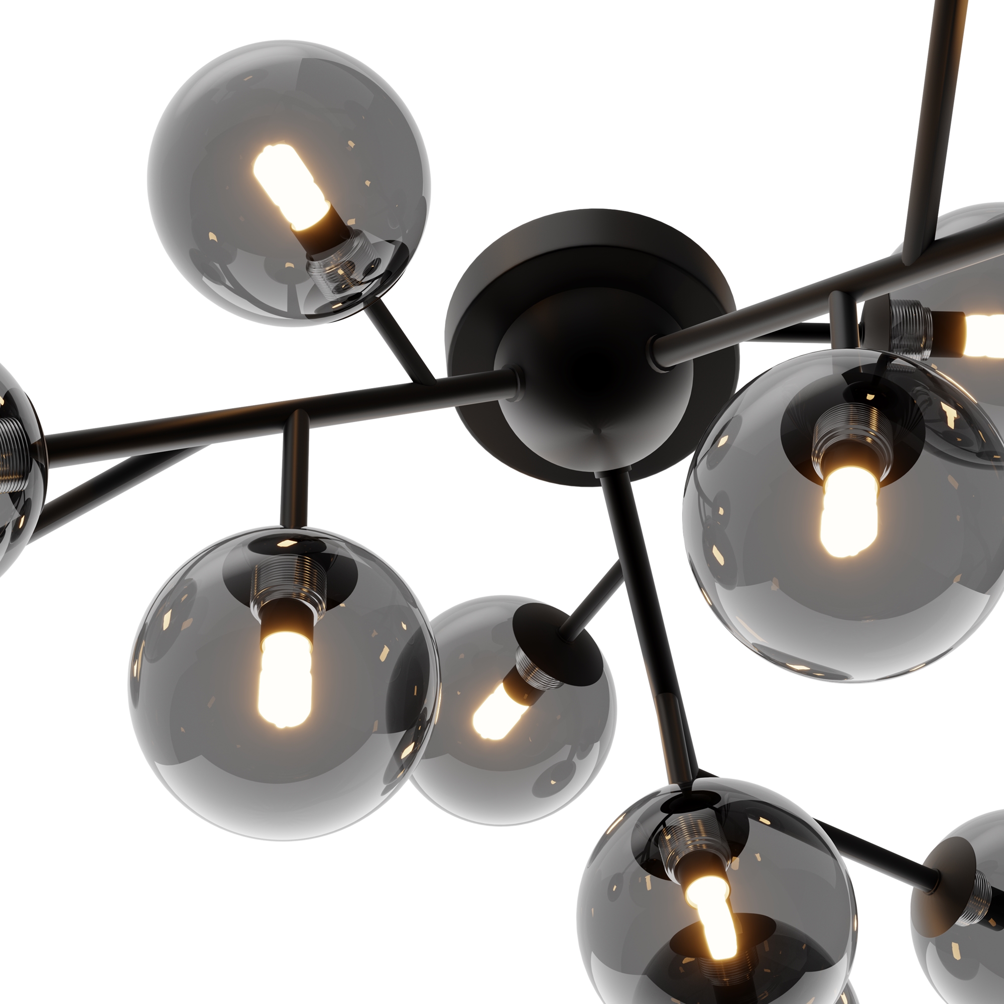 Дополнительная картинка Потолочная люстра  Maytoni MOD545CL-12B
