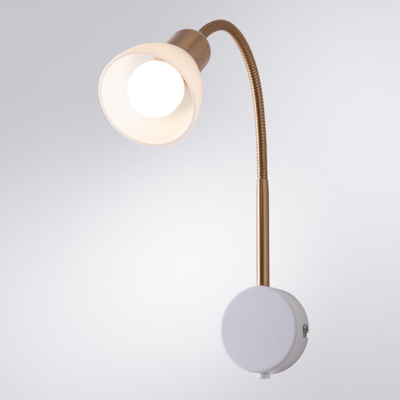 Дополнительная картинка Бра Arte Lamp Falena A3116AP-1WH